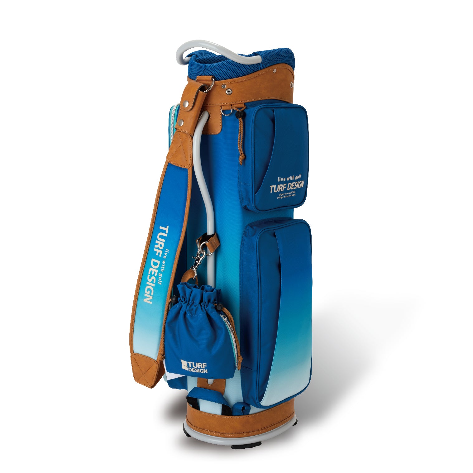 advisor ADB1602キャディーバッグ メンズ ADB1602 ブルー Amazon