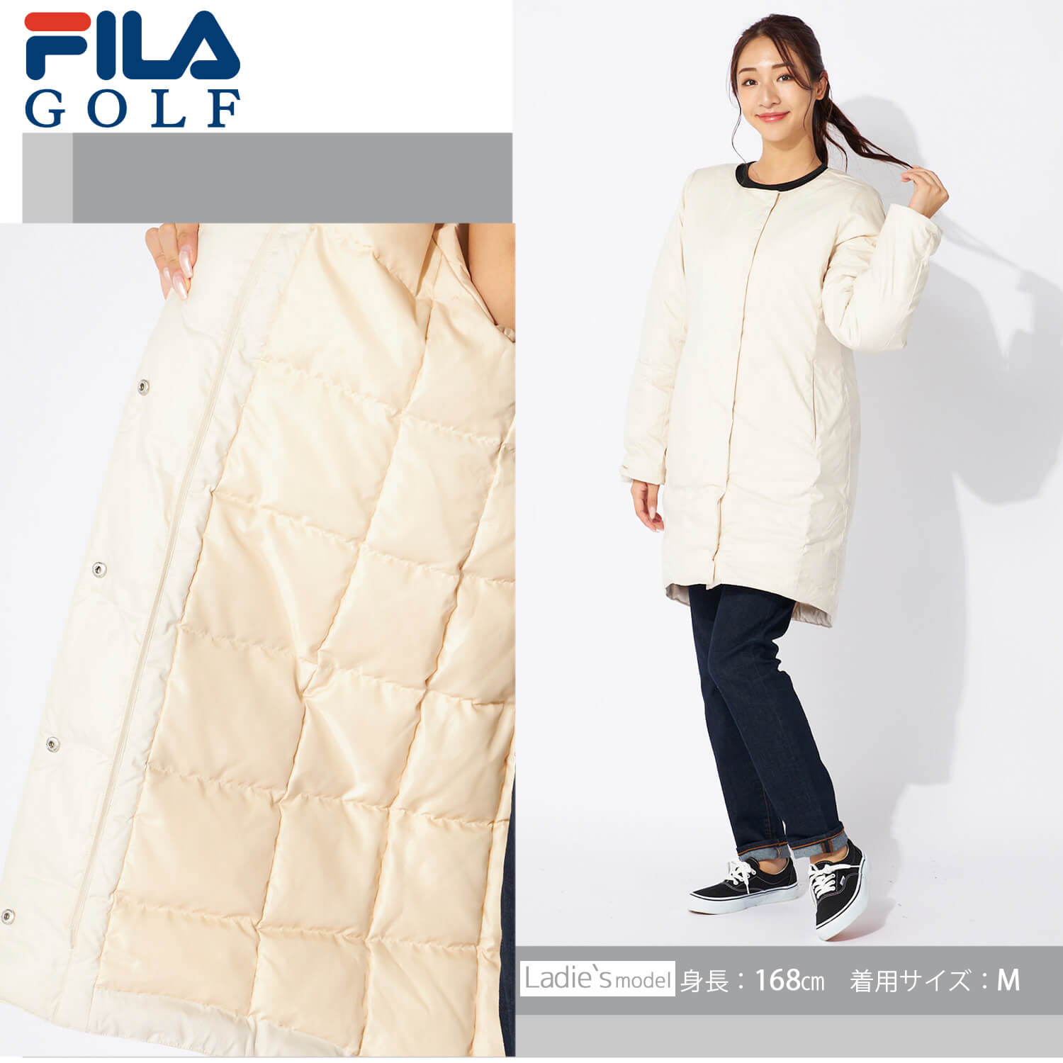 楽天市場】【在庫売り尽くし!】 FILA GOLF フィラゴルフ ダウン