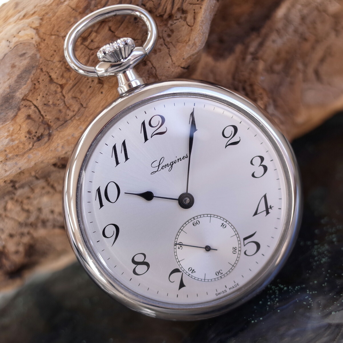 楽天市場】ロンジン 懐中時計 フラッグシップ シンプル 薄型 手巻 41mm