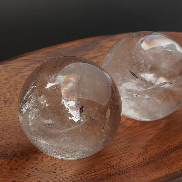 楽天市場】【レインボー入り】ヒマラヤ水晶 丸玉 水晶玉 約35〜38mm 丸