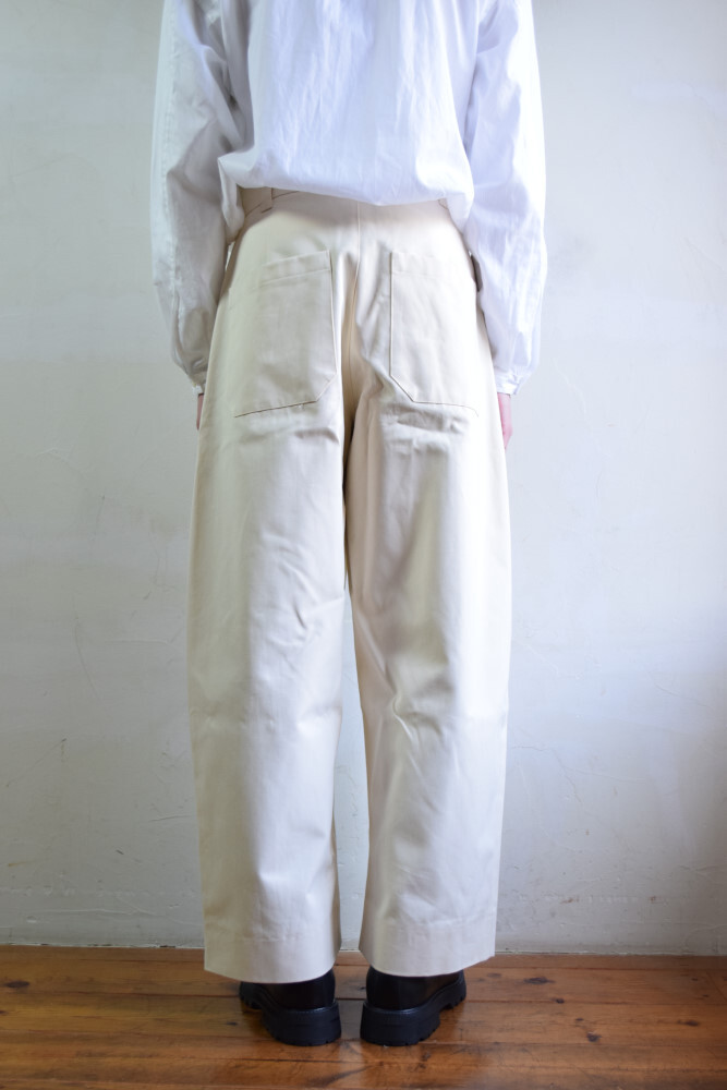 STUDIO NICHOLSON (スタジオニコルソン) PEACHED COTTON TWILL VOLUME