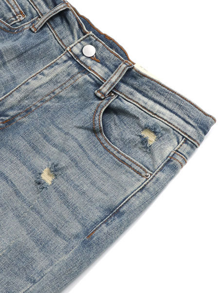 送料無料】mnml X162 STRETCH DENIM BLUE - FIVESTAR