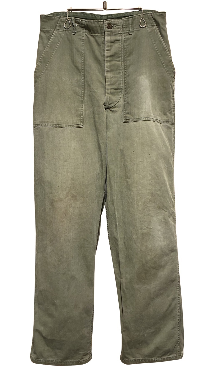 50's【ビンテージ】 U.S.ARMY 【M-47】【ヘリンボーンツイル】【HBT