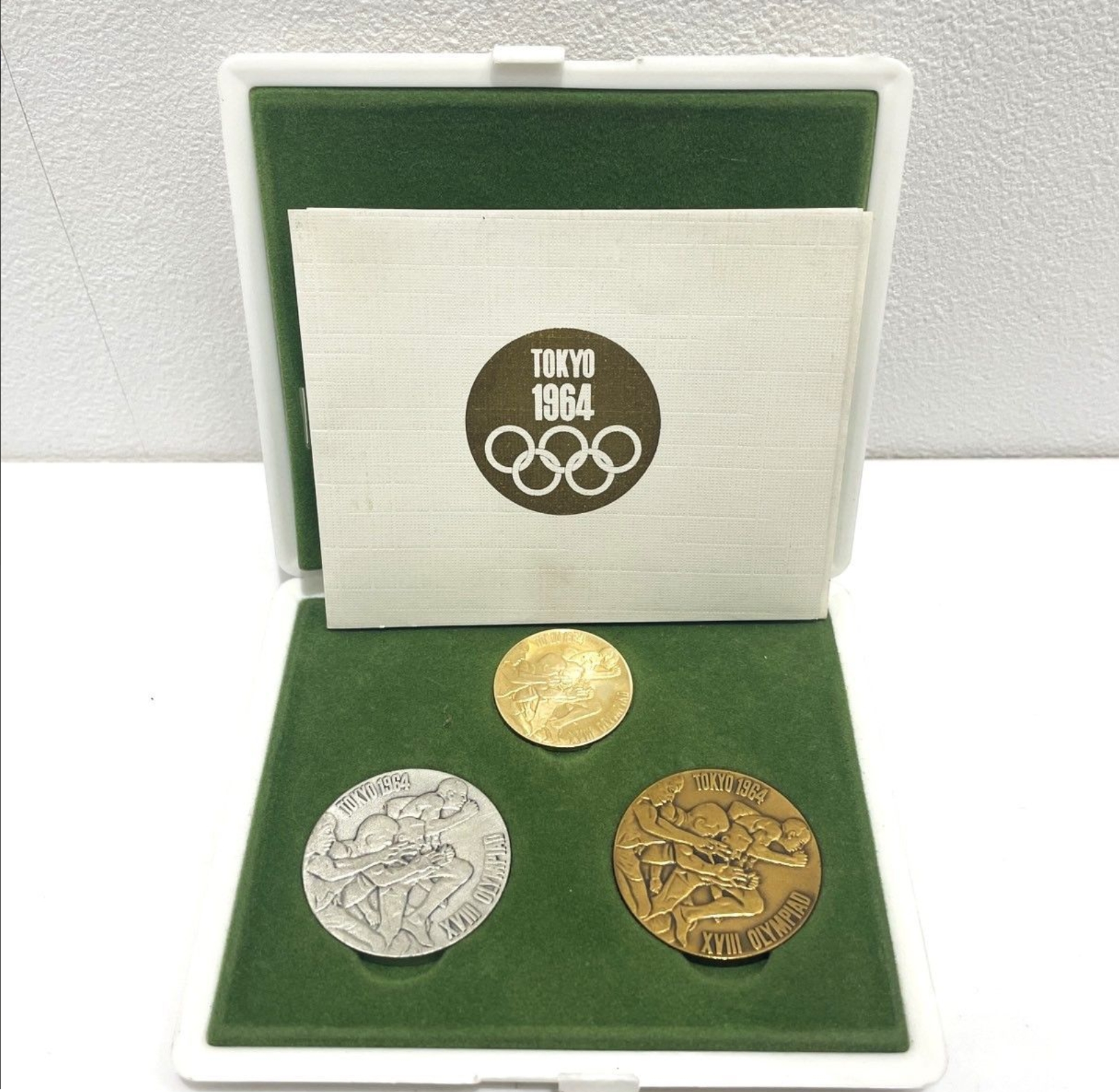 1964年 東京オリンピック 記念メダルセット 金銀銅 3種 大蔵省 造幣局