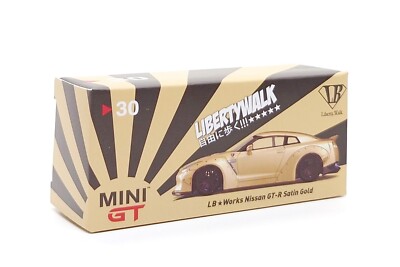 TSM Mini GT 1:64 LB Works Nissan GT-R R35 Liberty Walk - Satin