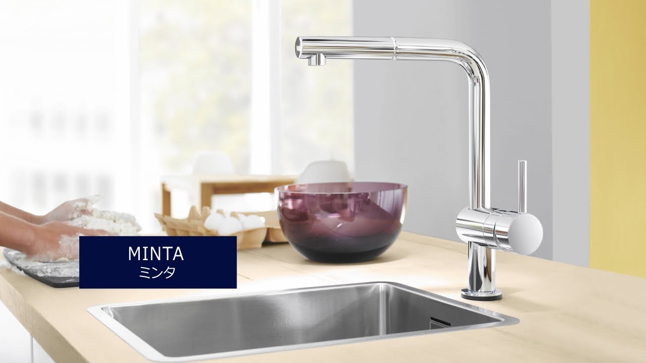 シングルレバーキッチン混合栓 コールドスタート仕様(ヘッド引出タイプ