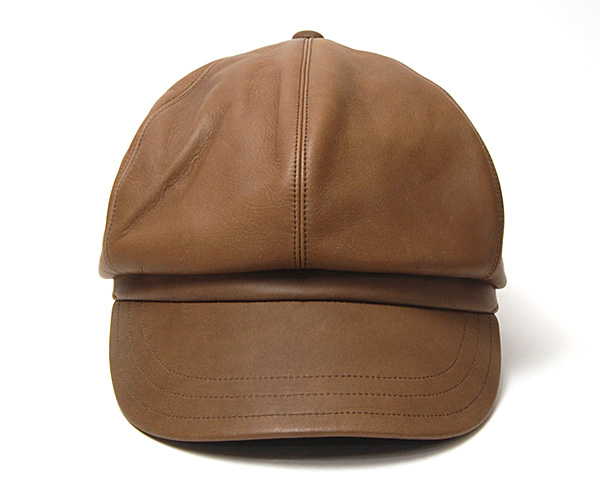 THE FACTORY MADE(ザファクトリーメイド) レザーキャスケット Leather