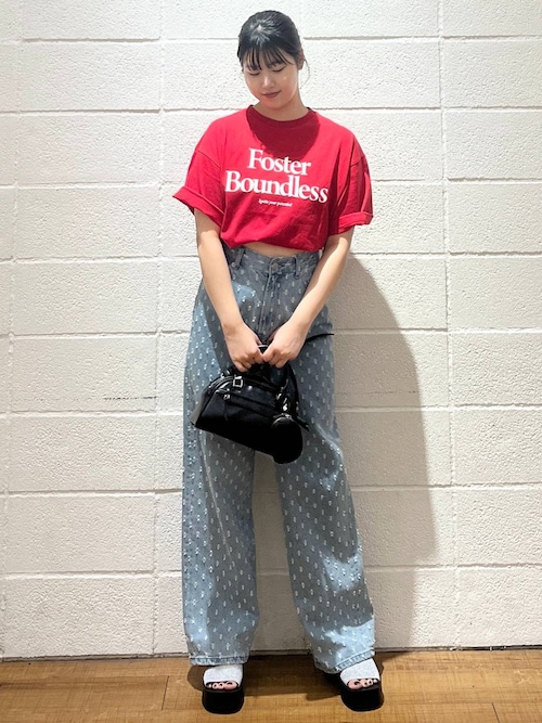 セール】ワイドストレートデニムパンツ 252605（デニムパンツ