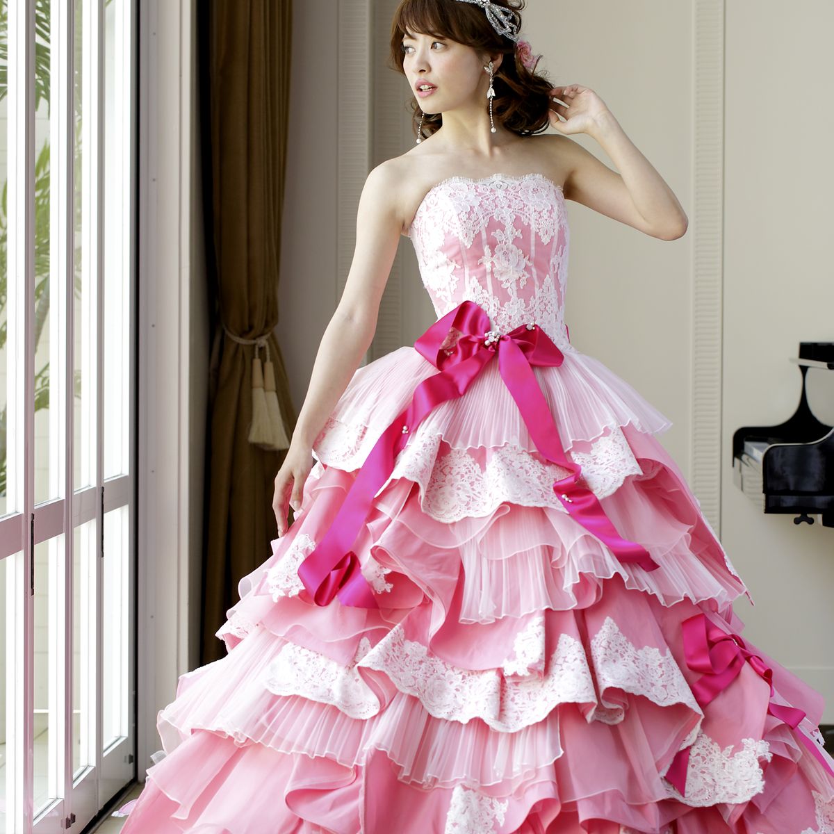 ピンクジョゼット｜THE HANY(ザ ハニー)のウェディングドレス