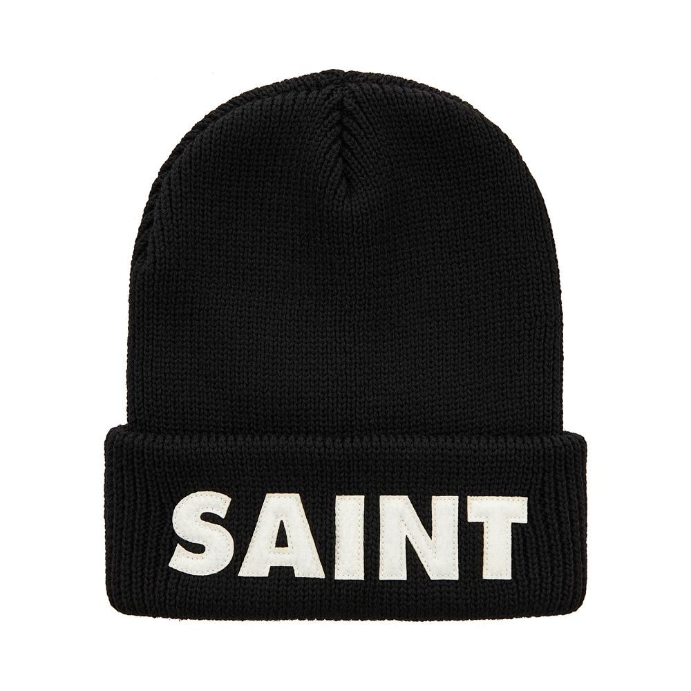SAINT MXXXXXX(セントマイケル) 商品ページ - KNIT CAP SAINT / BLACK