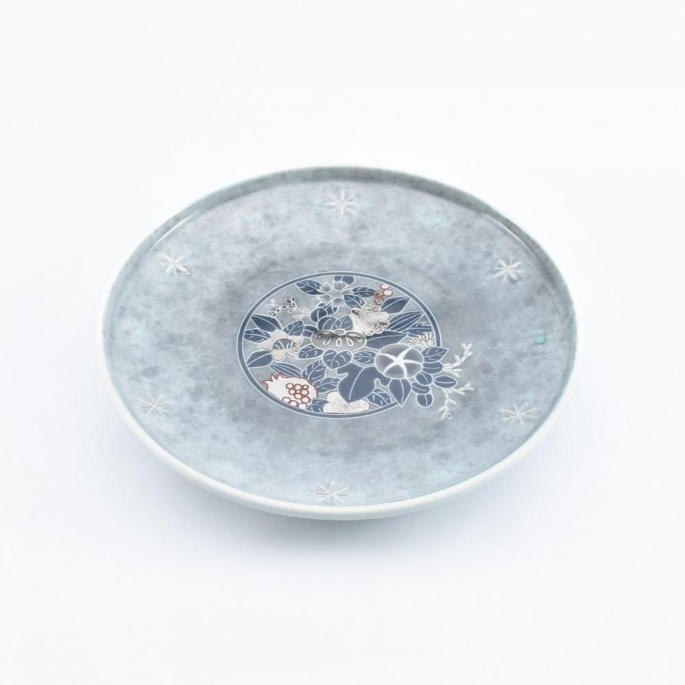 有田焼 今泉右衛門 陶印入り21，5直径のお皿です 有田焼 今泉右衛門