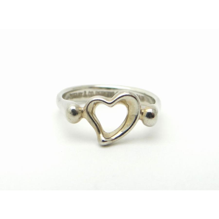 TIFFANY&Co.（ティファニー） オープンハート リング 指輪 SV925
