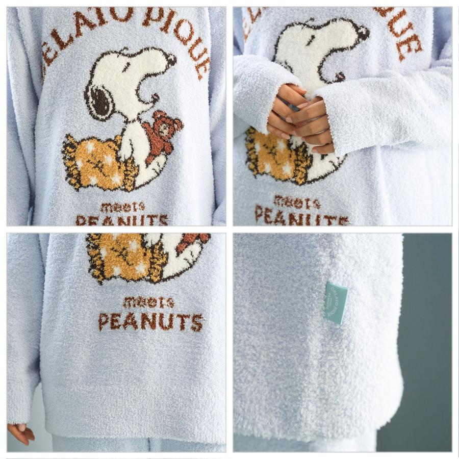 gelato pique（ジェラートピケ） PEANUTS オリジナルアート ジャガード