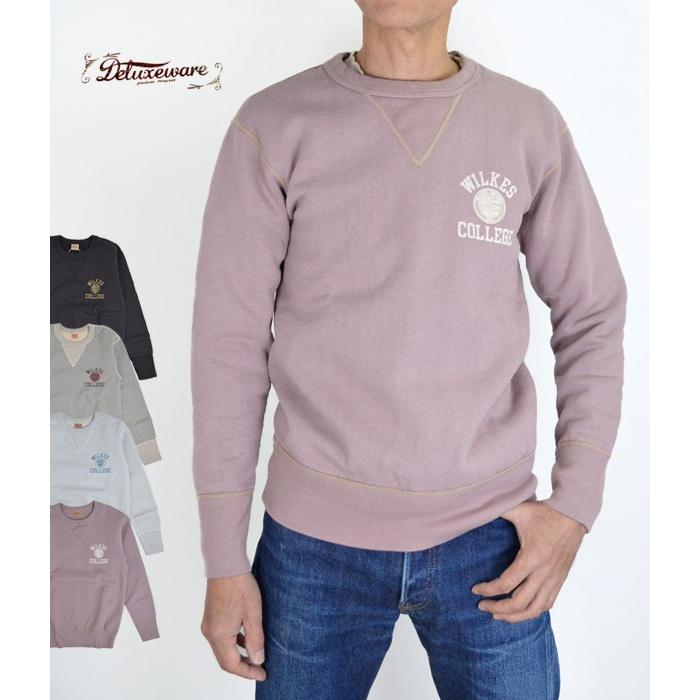 DELUXEWARE（デラックスウエア） スウェット WILKERS クルーネック