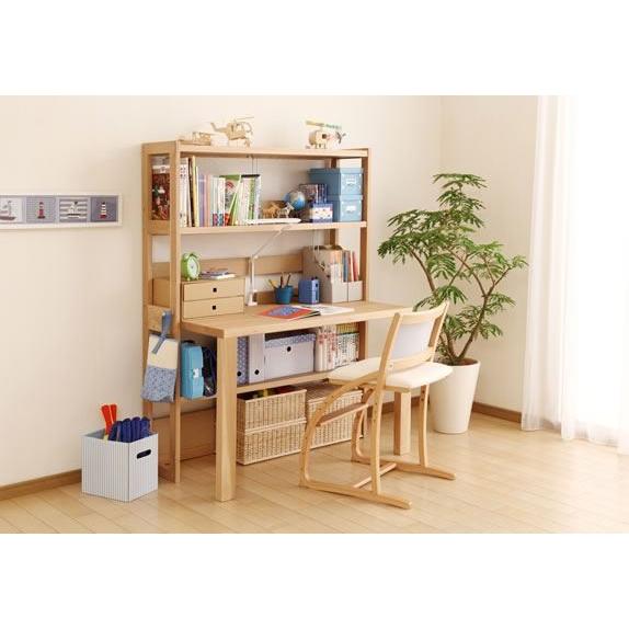ボナシェルタ カリモク 書棚2点セット 幅100 (デスク 書棚) 学習机 PC