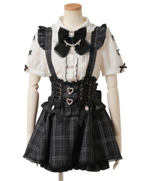 ハートバックルサスペンダー付スカパン ｜ LIZ LISA（リズリサ）公式