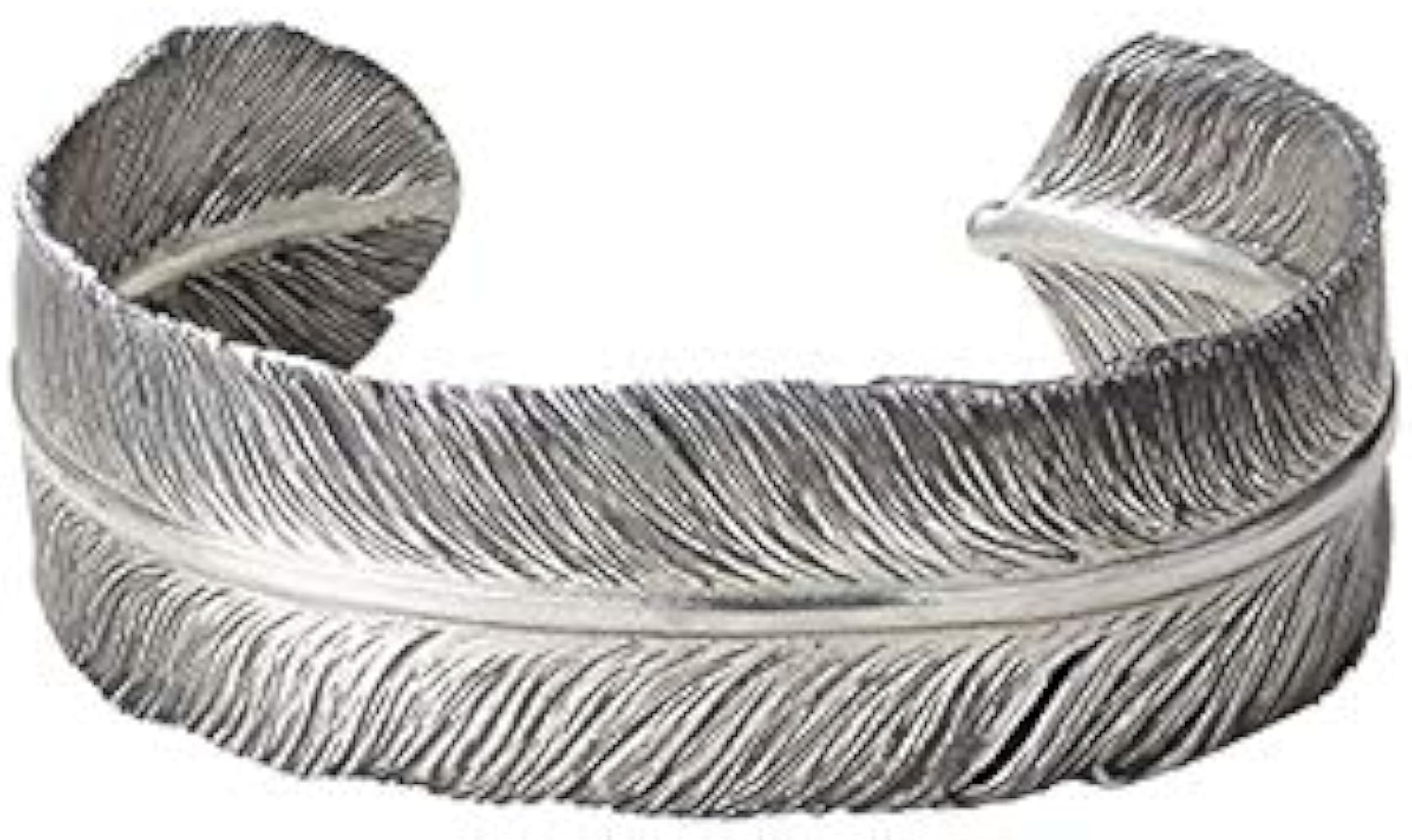 Amazon | [SAAD] サード フェザー シルバー925バングル B-95-S