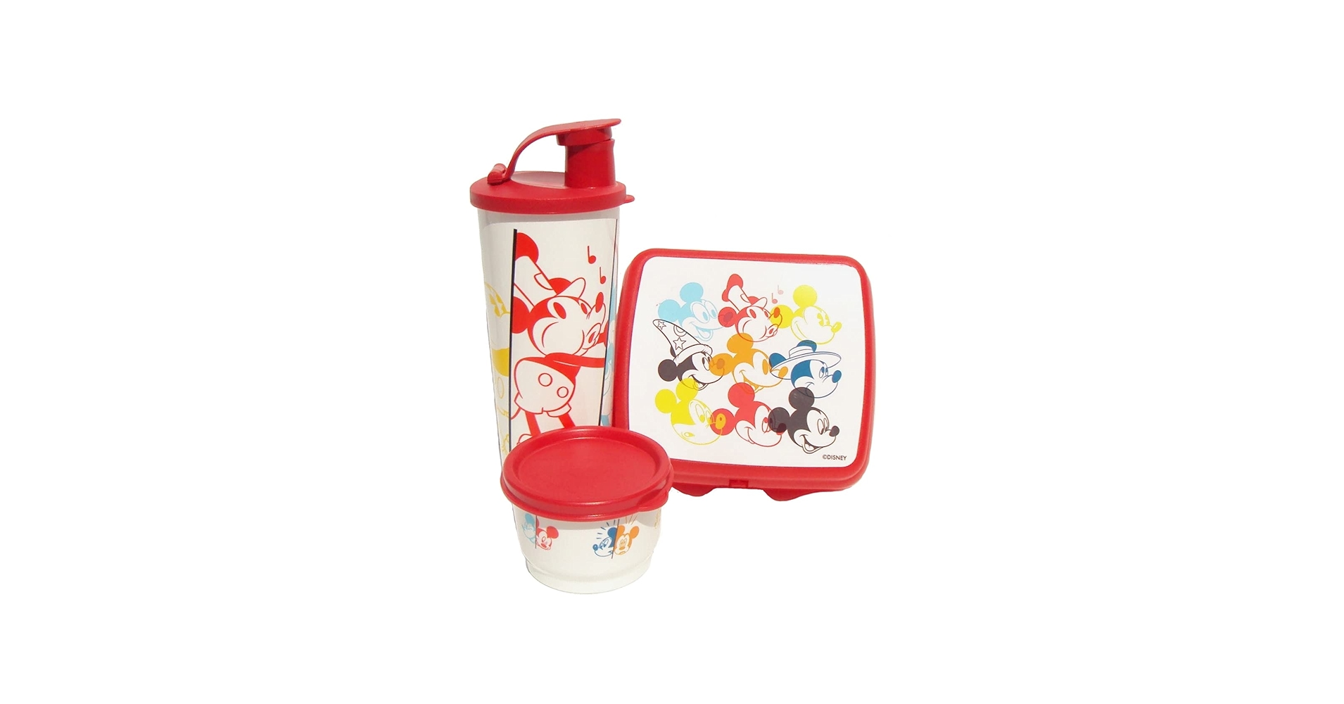 Amazon.com: Tupperware Lunch Set Sandwich Keeper Tumbler Snack Cup