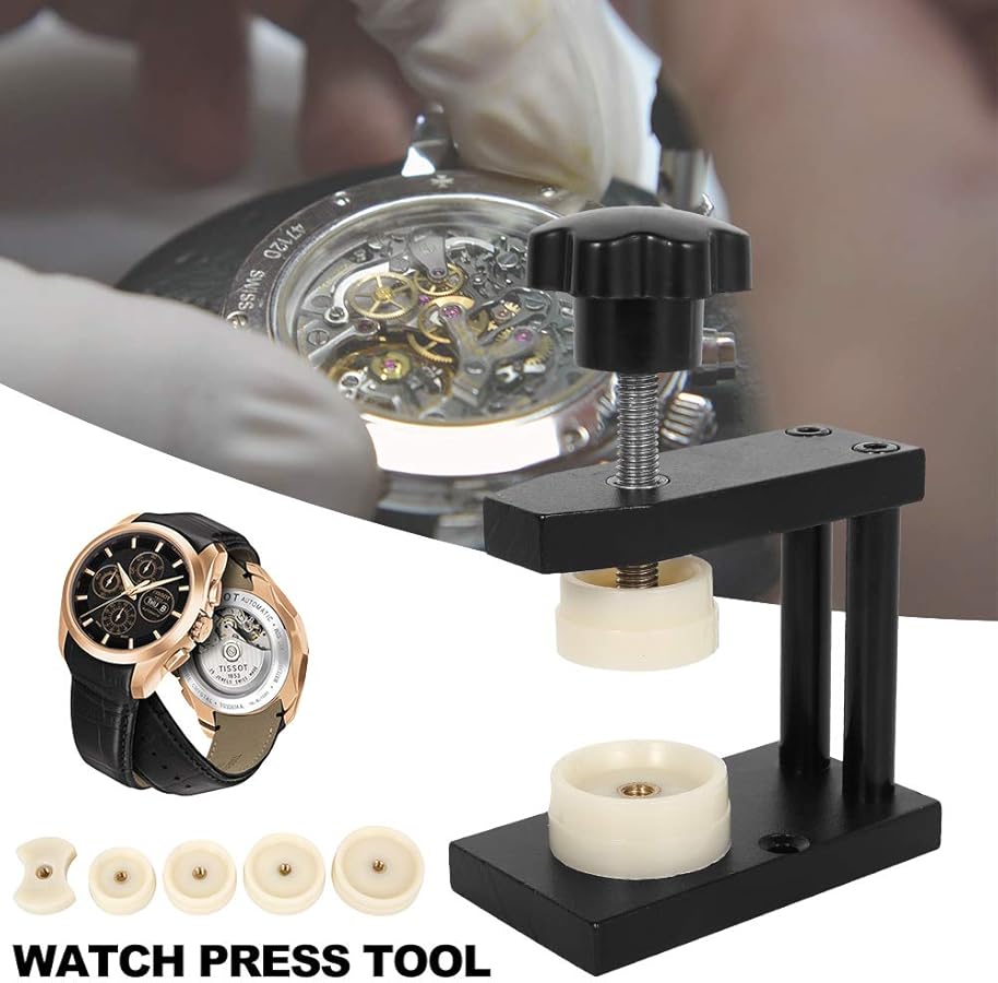 Amazon | Thatboyjp 腕時計工具 時計裏蓋閉め器 腕時計用ガラス＆裏蓋