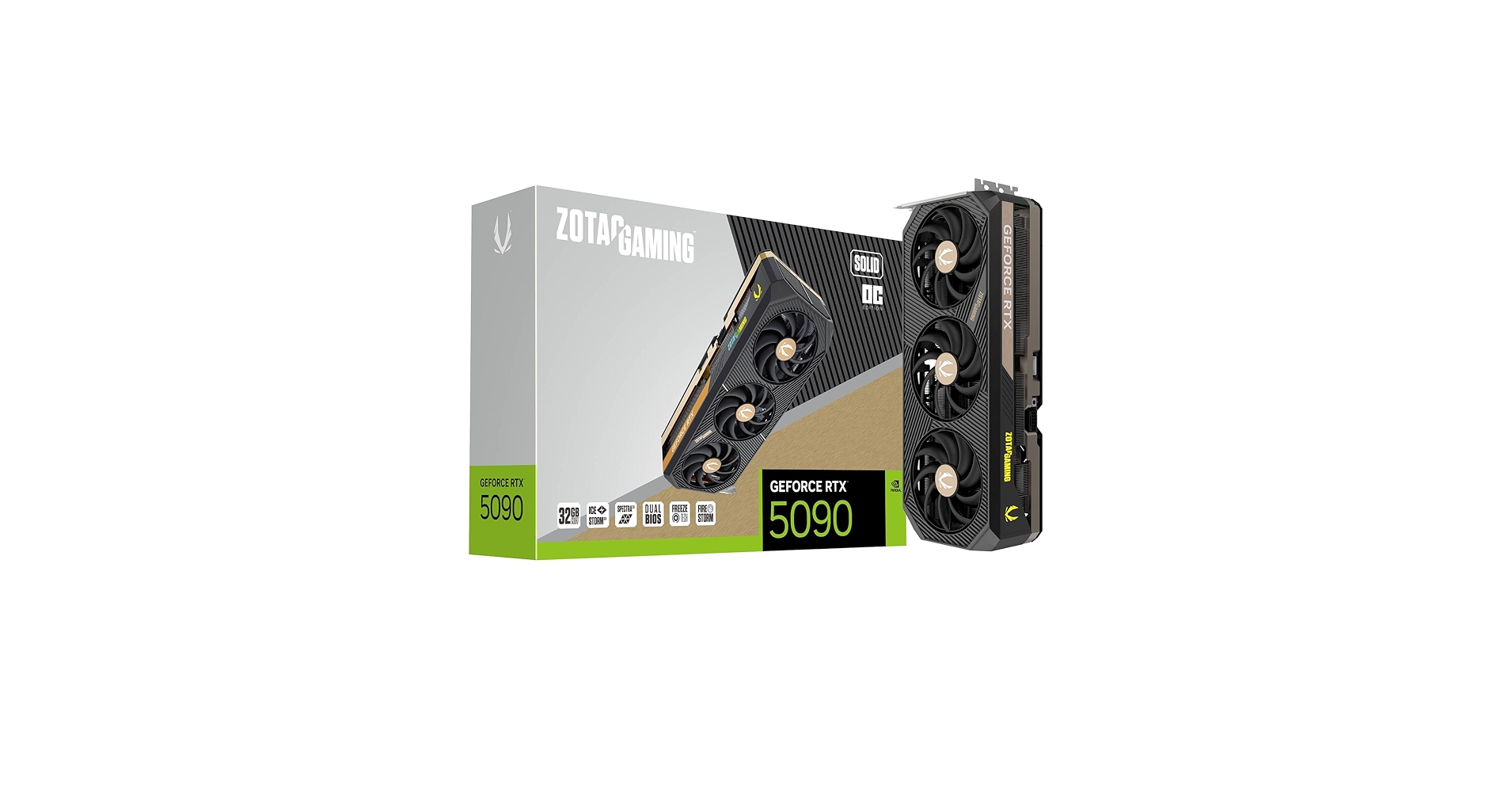 ZOTAC GAMIMG GeForce RTX 5090 SOLID ジャンク Amazon.com: ZOTAC