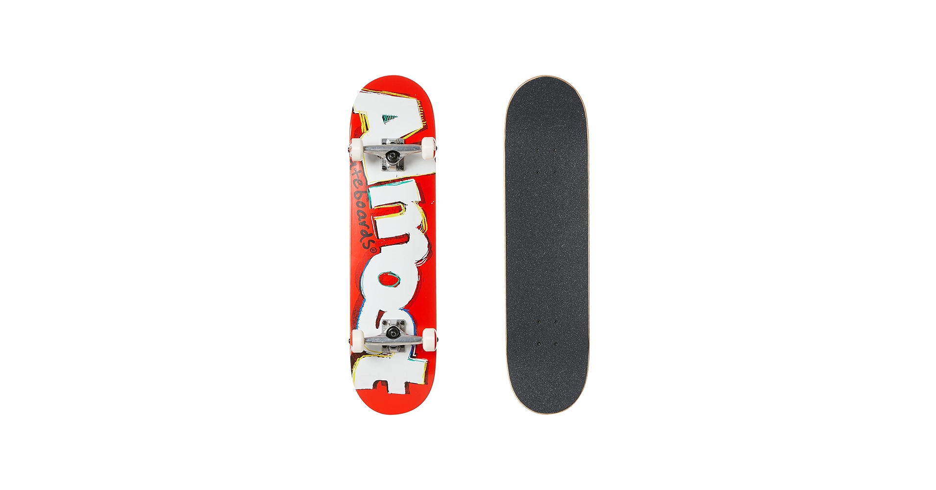 Amazon.com : Almost Skateboard Complete Neo Express Red 8.0