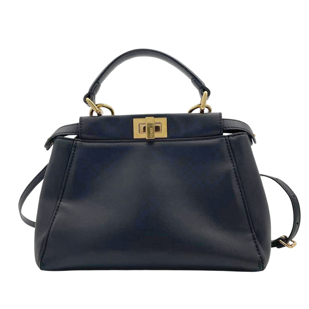 FENDI フェンディ 2WAYハンドバッグ ピーカブー スモール ナッパレザー