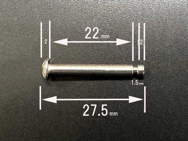 CB400F/CB350F/CB750K2~K4 純正ガソリンタンクキャップ用取付ピン