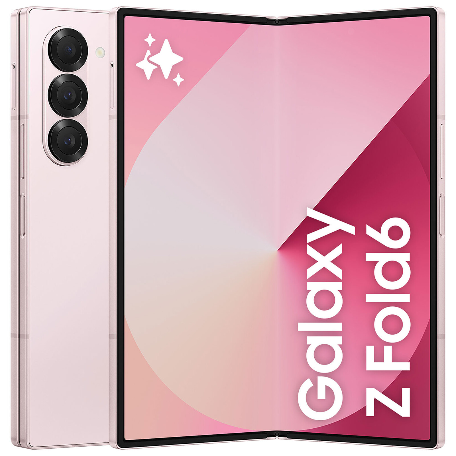 Samsung Galaxy Z Fold 6 Pink (12GB / 1TB) - Mobile phone