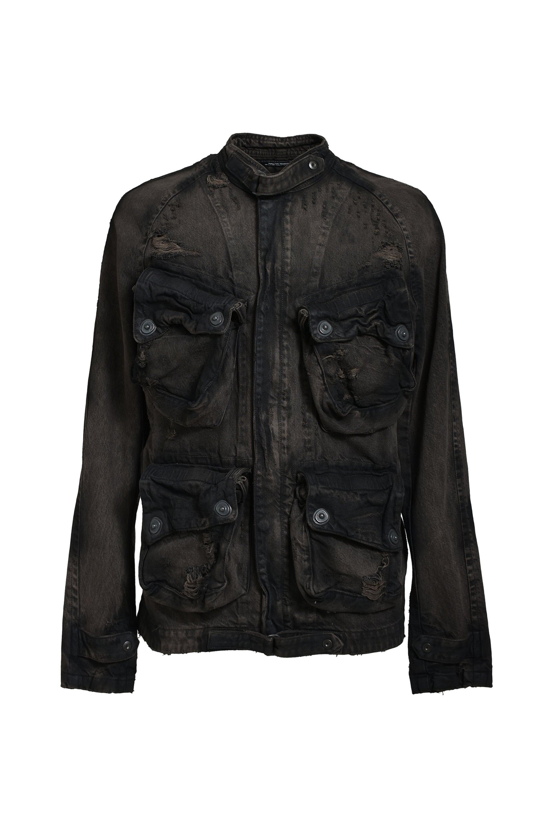 JULIUS ユリウス FW25 12OZ DENIM BLOUSON / D.BRW - NUBIAN ヌビアン