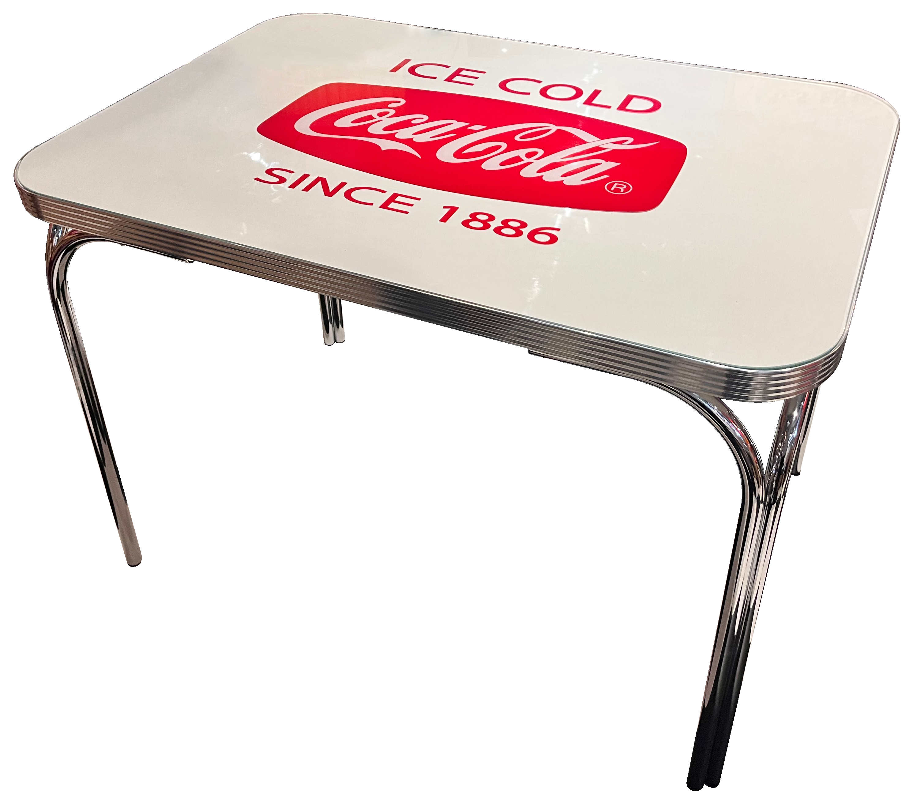 東急ハンズ 外商 コカコーラ 折り畳みアルミテーブル Coca-Cola レトロ