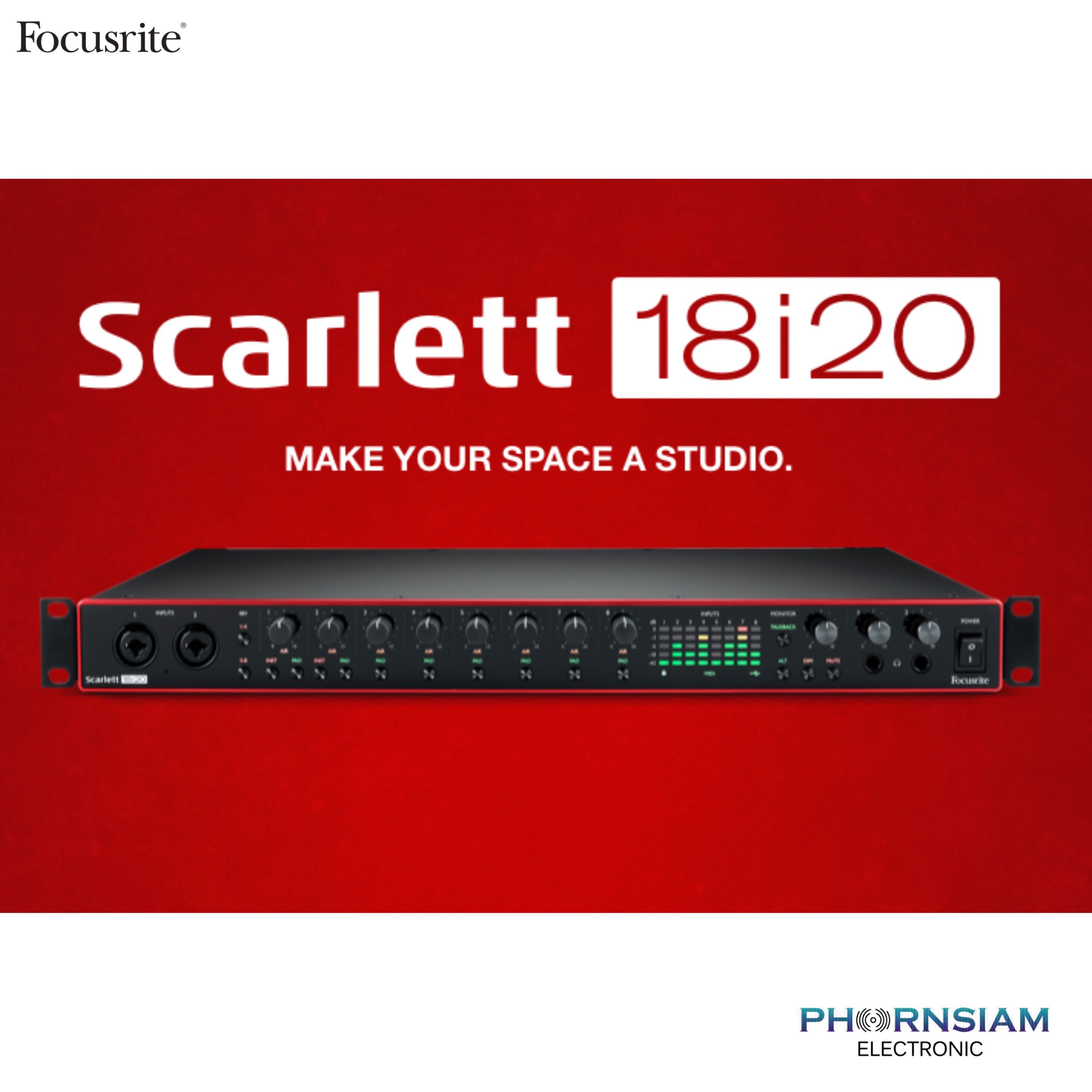 Focusrite Scarlett 18i20 3rd Gen