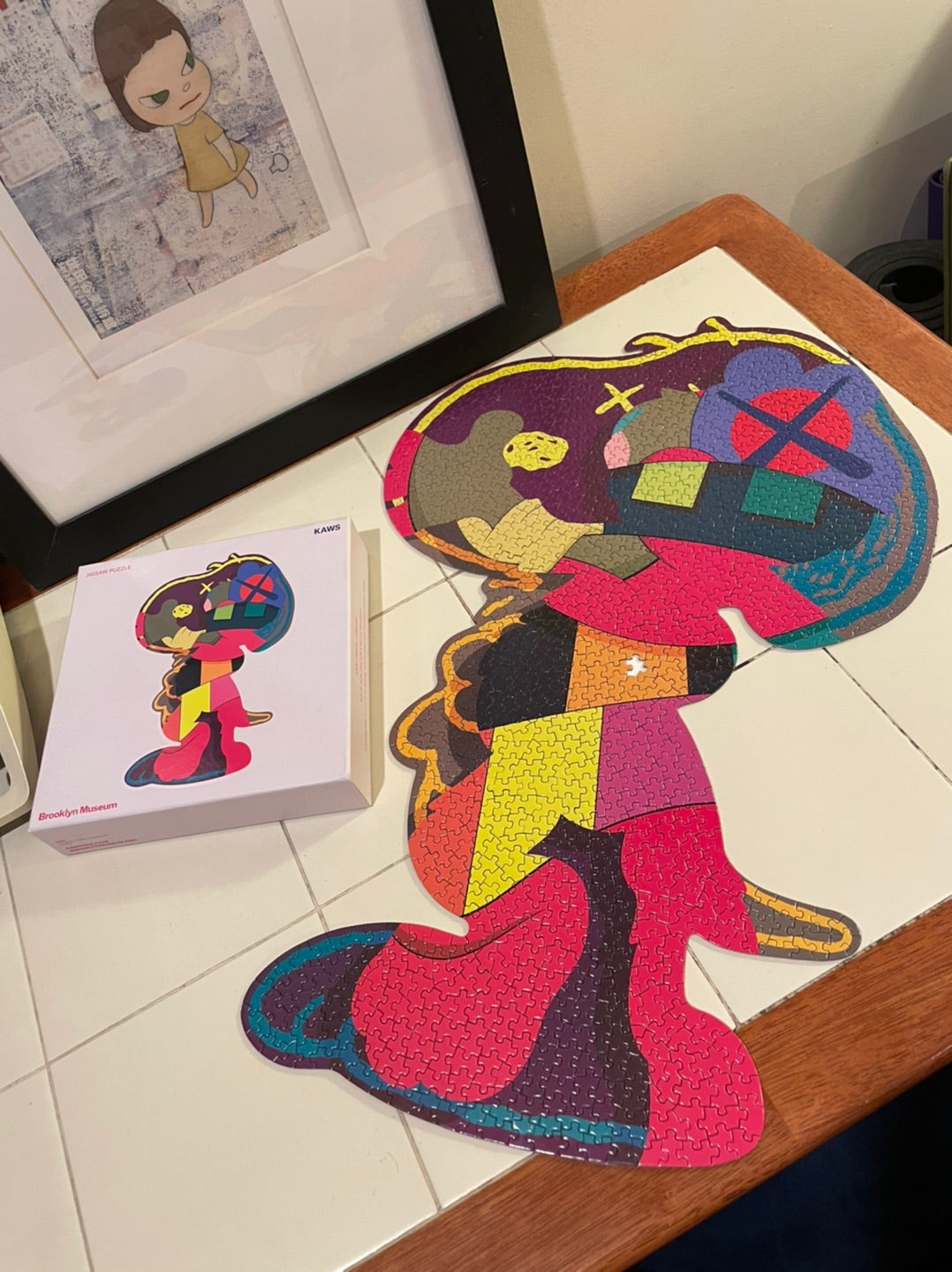 KAWS スヌーピー PUZZLE ジグソーパズル 2個セット 1000ピース KAWS