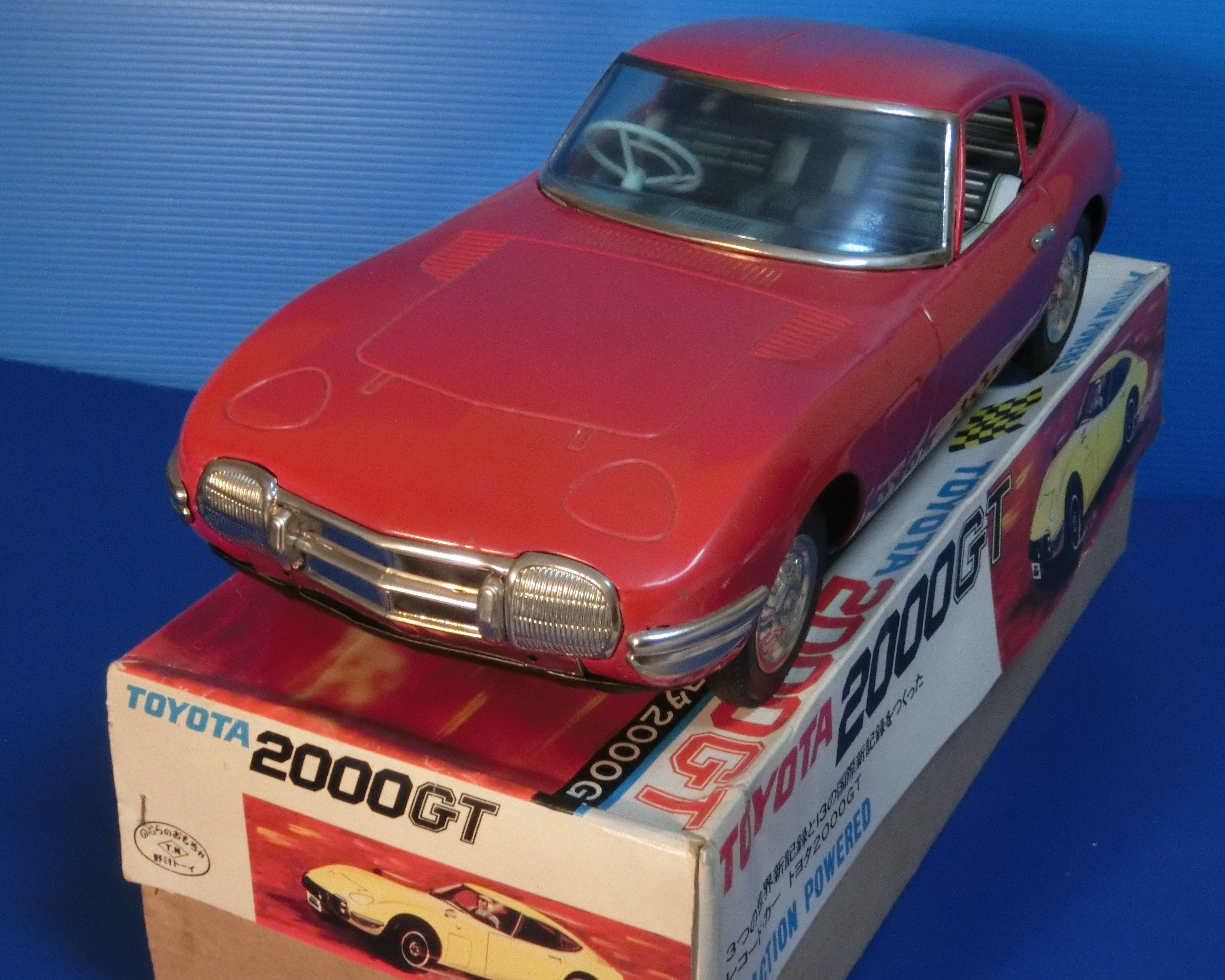 ☆1967年 野村トーイ トヨタ2000GT 速度記録車 ～ブリキ自動車