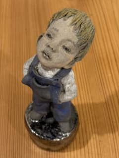 結城美栄子 陶人形 少年像 女優 人形作家 陶芸家 - メルカリ