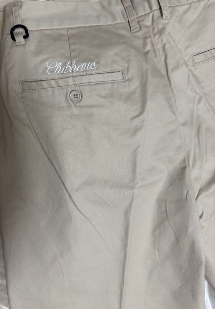 クラブハウス CLUBHAUS クラシック ワイド チノパンツ - メルカリ