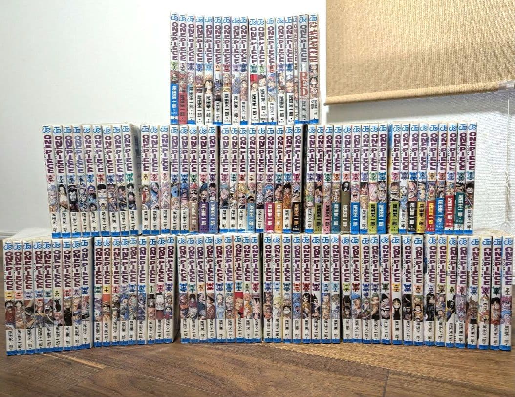 ONE PIECE 全109巻 全巻セット 初版多数 帯あり 新品/送料無料 ONE PIECE 107巻 109巻 2冊セット 初版 帯付き