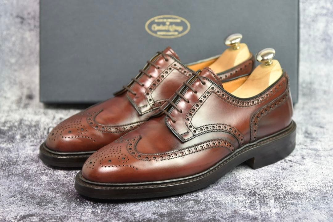 クロケット&ジョーンズ　ペンブローク　6E　325ラスト　ウイングチップ クロケット＆ジョーンズ ペンブローク2|PEMBROKE 2 BURGUNDY ウィング