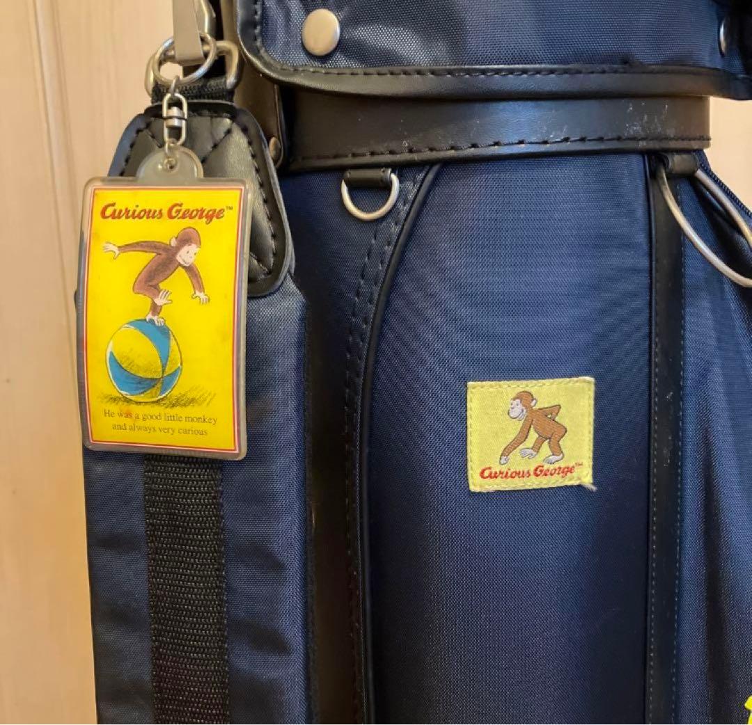 ゴルフ キャディーバッグ おさるのジョージ キュリアスジョージ 8型