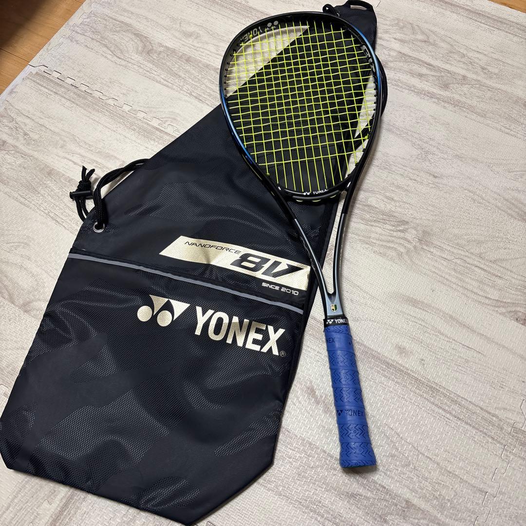 YONEX NANOFORCE 8V REV（ナノフォース8Vレブ） プレミアムカスタム】ナノフォース8Vレブ NF8VR NANOFORCE 8V REV