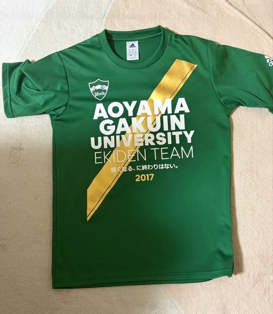 青山学院大学　陸上部箱根駅伝優勝　2017 Tシャツ S 祝三連覇！ PlayBack箱根駅伝2017／青学大が圧勝で3連覇&学生駅伝3冠を達成！ | 月