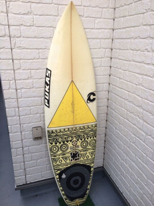 サーフボードショートボードPUKAS 5.8