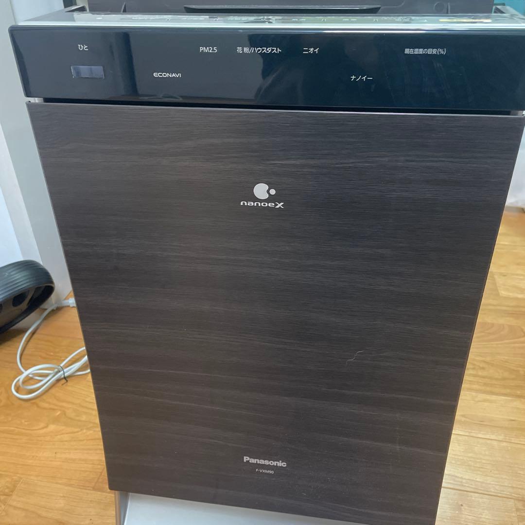 Panasonic nanoeX 空気清浄機 PM2.5対応 Panasonic 加湿空気清浄機 PM2.5解析プログラム搭載 パナソニック