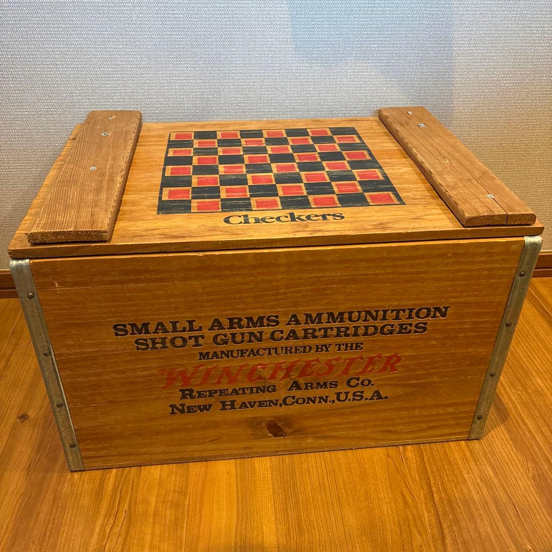 usa vintage woodbox ウィンチェスター ウッドボックス - アンティーク