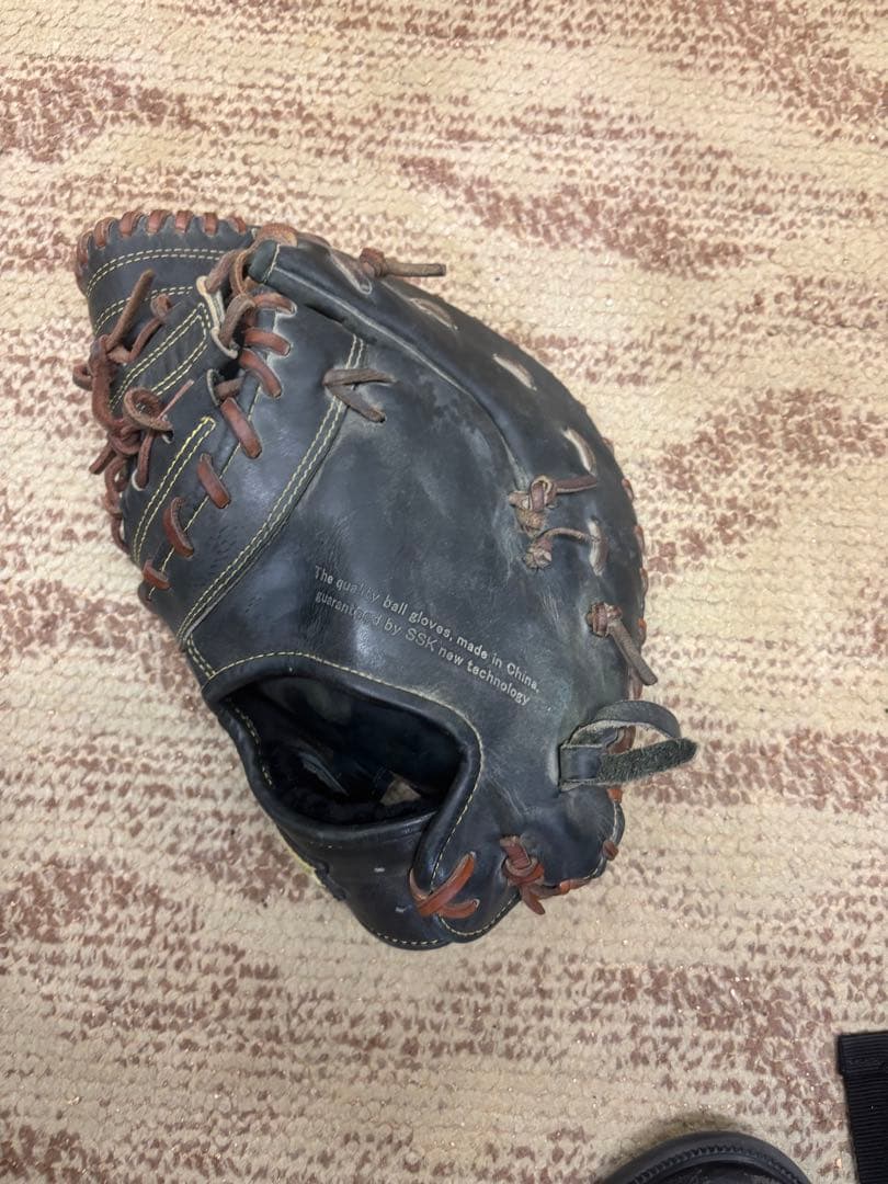 SSK軟式ファーストグラブ左投げ proedge 3連休も毎日出荷 交換無料 野球 ファーストミット 軟式 左投げ