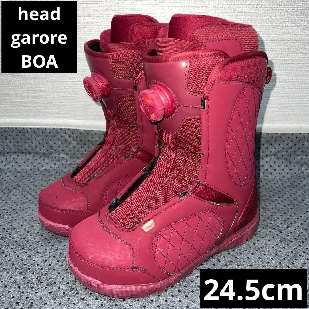 7-8回使用 レディース人気サイズ24.5cm HEAD GALORE BOA 楽天市場】スノーボード ブーツ BOA レディース HEAD ヘッド GALORE