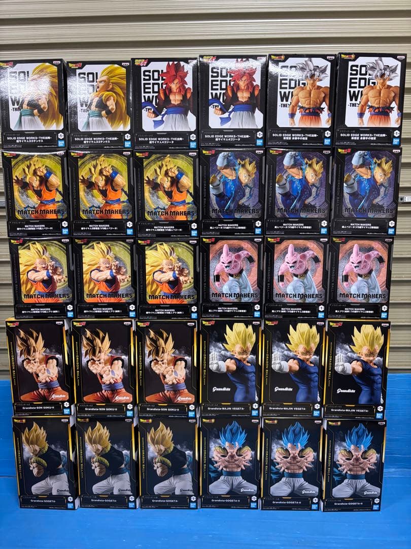 ①ドラゴンボール grandista 出陣 MATCH MAKERS 30体 ドラゴンボール 2025年9月プライズフィギュア リスト【出陣/MATCH