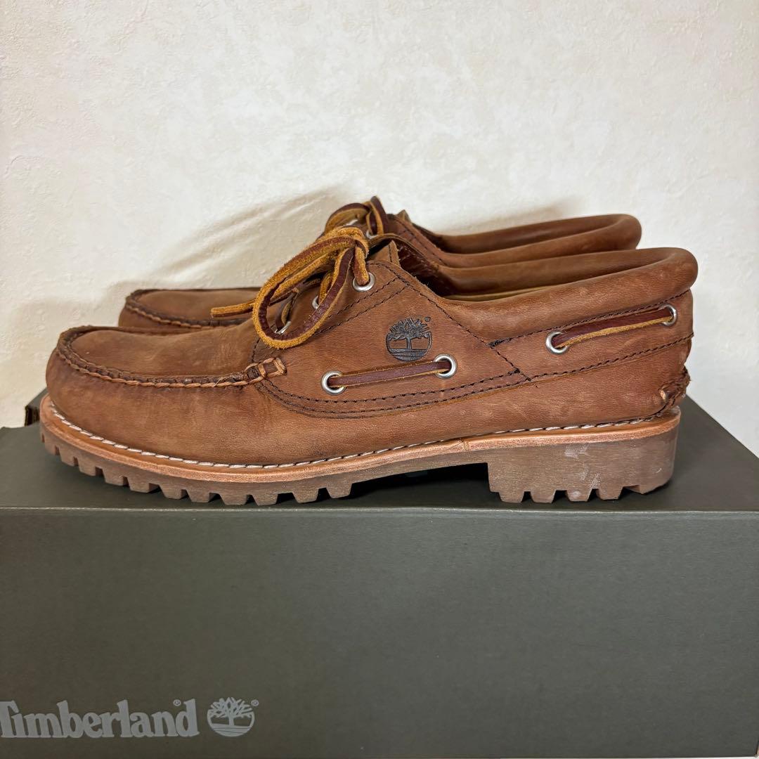 Timberland モカシン・デッキシューズ ティンバーランド レディース デッキシューズ モカシン 厚底 本革 靴