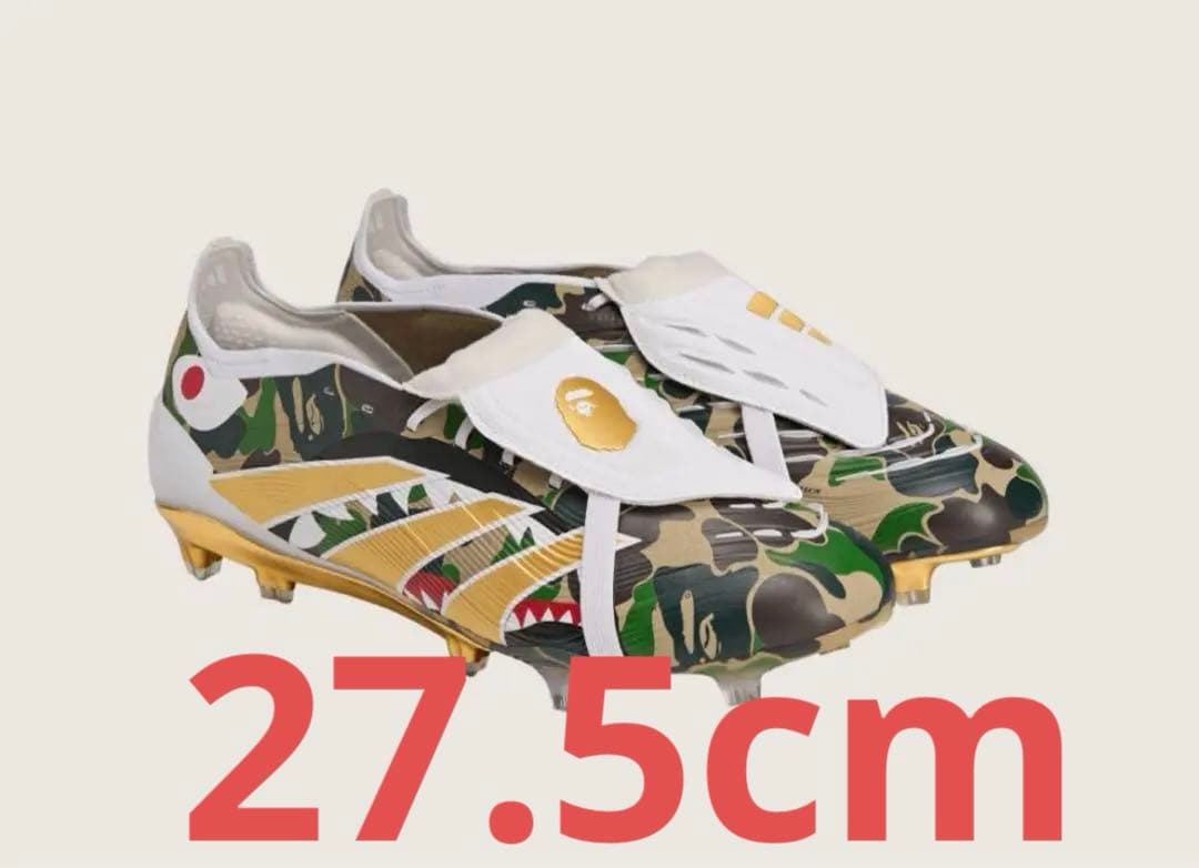アディダス BAPE × ADIDAS プレデター エリート コラボ 27.5 - メルカリ