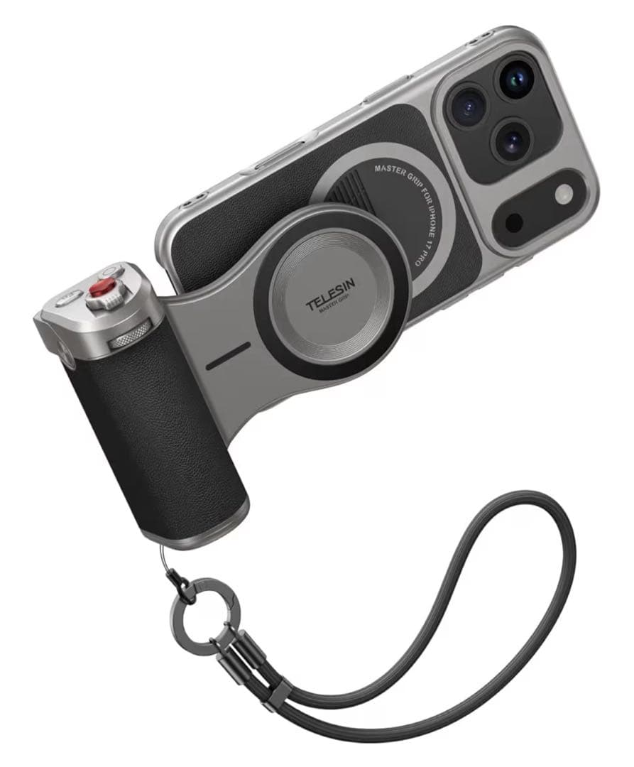 TELESINカメラグリップ & 冷却ケースiPhone17 Pro 残り１点 Amazon | TELESIN マグネット カメラグリップ & 冷却ケース セット