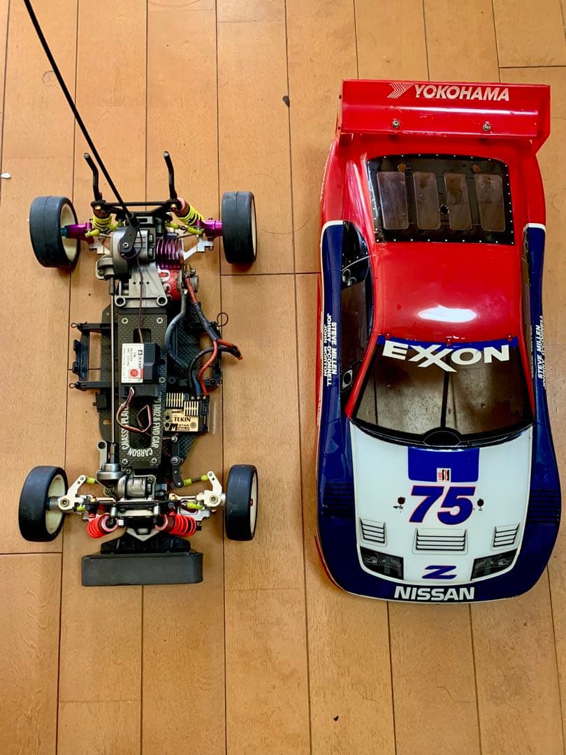 田宮TA02フルモデファイドNissan Z EXON 75 ラジコンカー 田宮TA02フルモデファイドNissan Z EXON 75 ラジコンカー